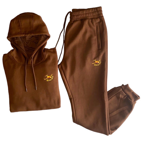 SweatSuit “Brown” pullover (large)