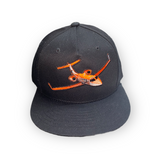 SnapbackHats ( camouflage ) , ( white / black brim ) , & ( Black/Black Ostrich brim) , ( Black/Black )