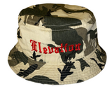 BucketHats “Pink Tiedye” & “Camouflage” ( ELEVATION )