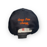 SnapbackHats ( camouflage ) , ( white / black brim ) , & ( Black/Black Ostrich brim) , ( Black/Black )