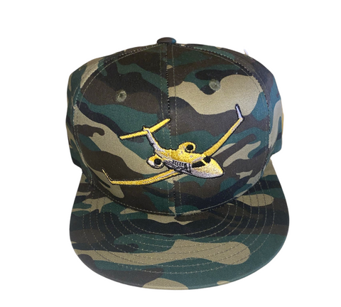 SnapbackHats ( camouflage ) , ( white / black brim ) , & ( Black/Black Ostrich brim) , ( Black/Black )