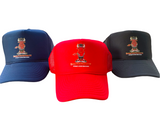 Trucker Hats “A $wagg is a terrible thing to waste” ( 1/2 mesh ) Navy Blue, Red & Black
