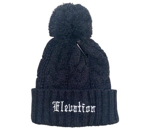 Pom Beanie “Dark Grey” ( ELEVATION )
