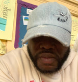 DadHats Vintage “Dark + Light Denim” & “Ashy Black + Dark Blue Tie-dye”