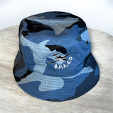 BucketHats “Light Denim, Yellow, Pink, Royal Blue, Camo, Red, Black”.