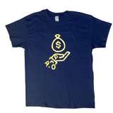 TShirts "The Money Bag Logo" crewneck (small-3XL) Unisex