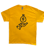 TShirts "The Money Bag Logo" crewneck (small-3XL) Unisex
