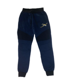 SweatSuit “Black/Dark Blue” zip-up (large)